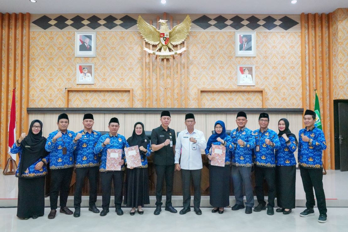 Pejabat Eselon III dan IV Pemprov Bengkulu Tandatangani Perjanjian Kinerja