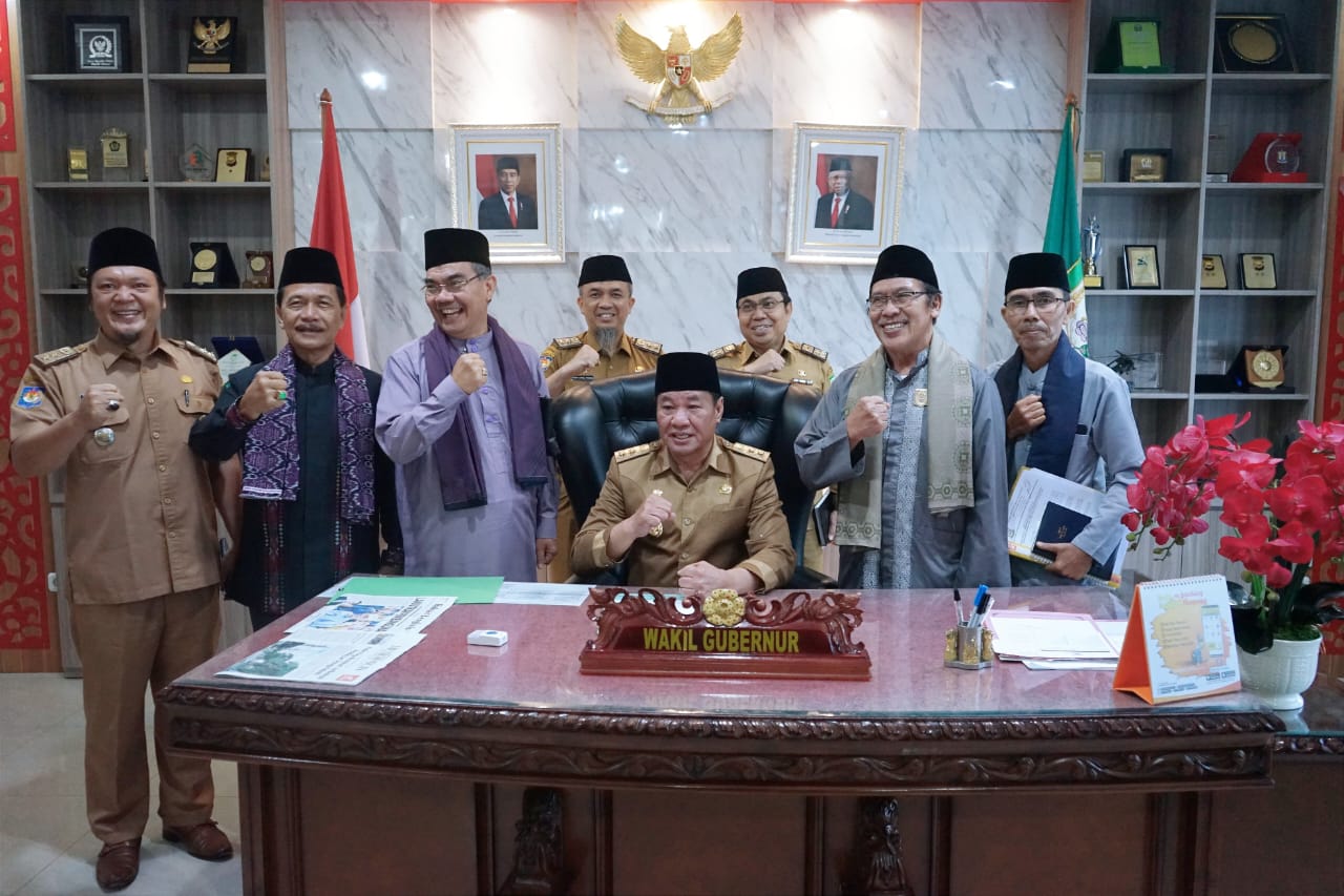 Temui Plt Gubernur Rosjonsyah, BMA Provinsi Bengkulu Bakal Berikan Gelar kepada Putra Daerah Berprestasi