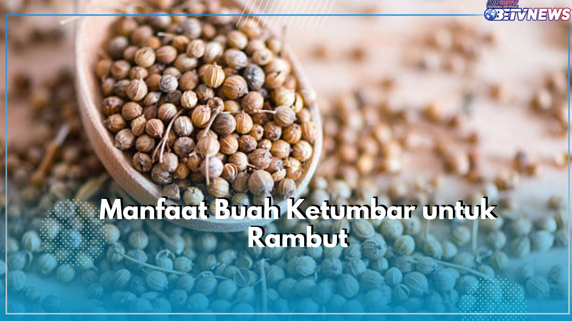 Cegah Ketombe di Rambut dengan Gunakan Ketumbar, Cek 5 Manfaat Lainnya Disini!