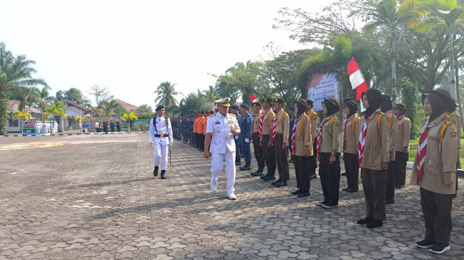 Danlantamal II Pimpin Sertijab, Letkol Laut (P) Yudho Mewah Angkasa Jabat Danlanal Bengkulu