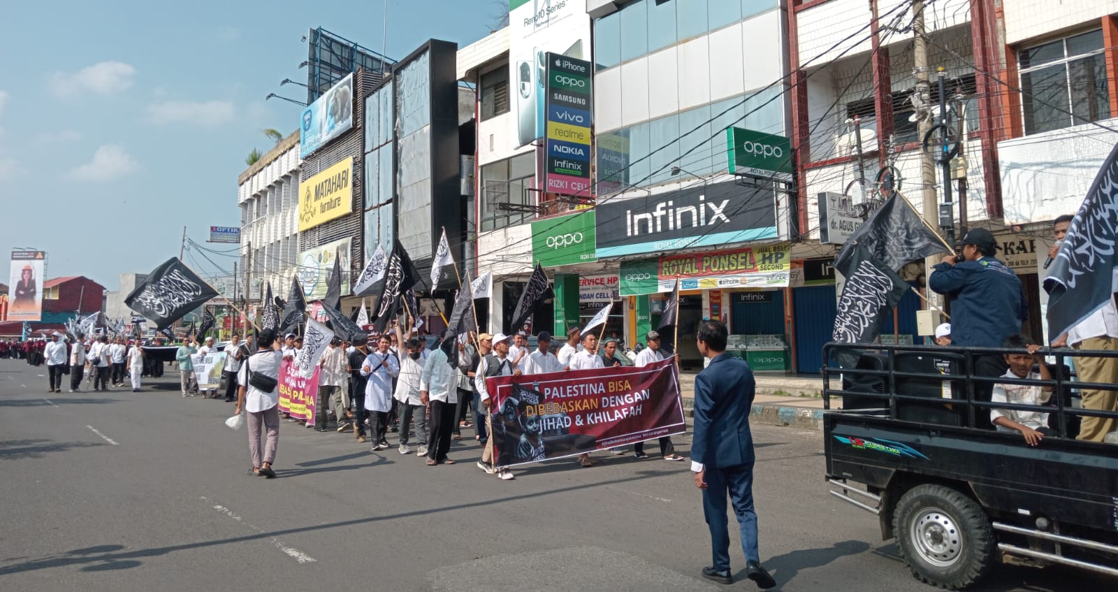 Aksi Bela Palestina di Kota Bengkulu, Ini Tuntutan Massa kepada Pemerintah