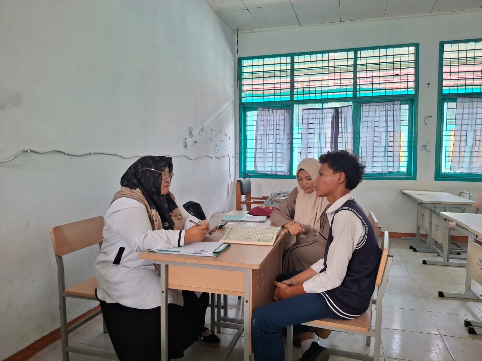 Pendaftaran Online Terkendala, Tes Minat Bakat SPMB di SMKN 1 Kota Bengkulu Masih Sepi