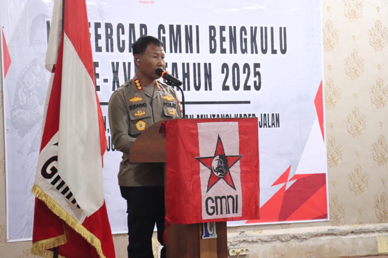 Konfercab ke-XVIII GMNI Bengkulu, Kapolresta: Jangan Manfaatkan Mahasiswa untuk Politik Jangka Pendek