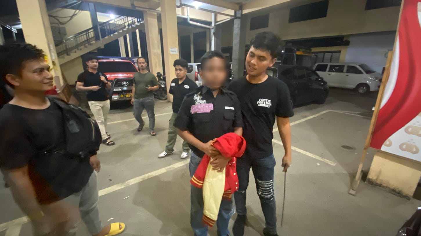 Anggota Gangster Teror Warga di Jalan Irian Kota Bengkulu Diamankan Polisi