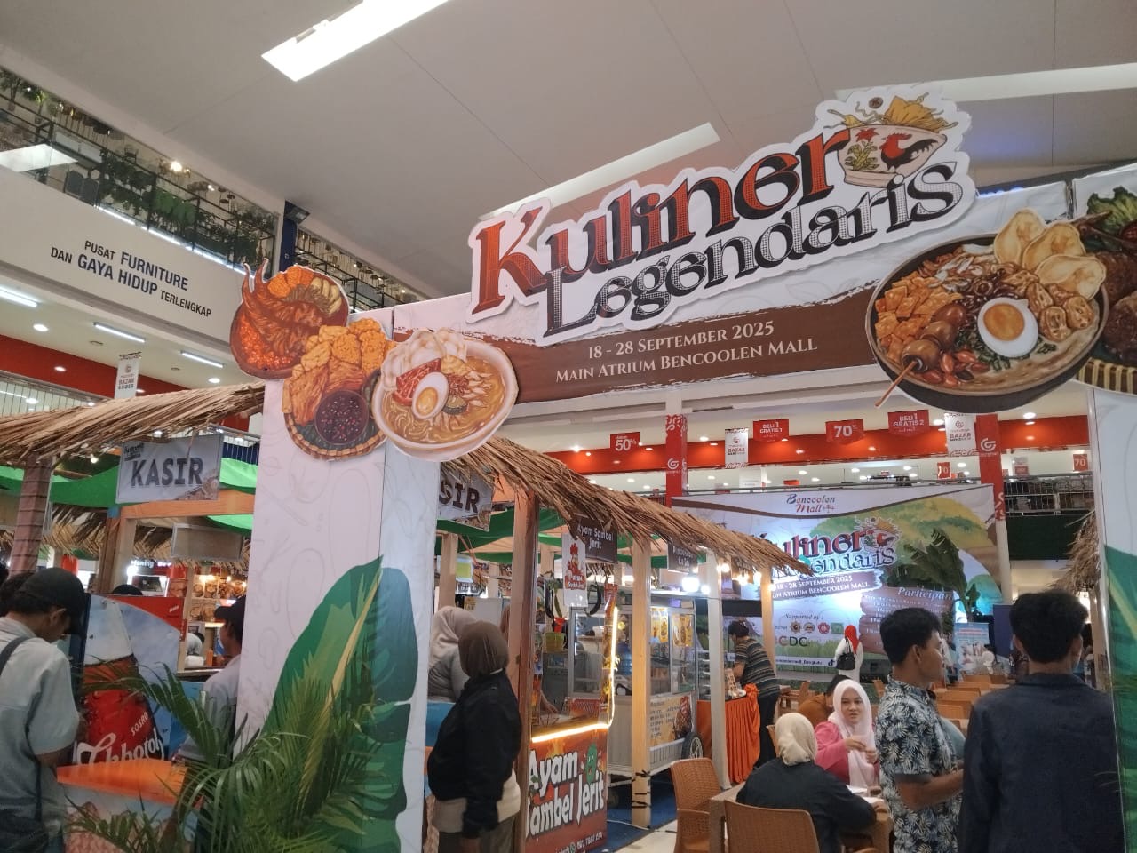 Ragam Cita Rasa Nusantara Meriahkan Grand Opening Kuliner Legendaris di Bencoolen Mall
