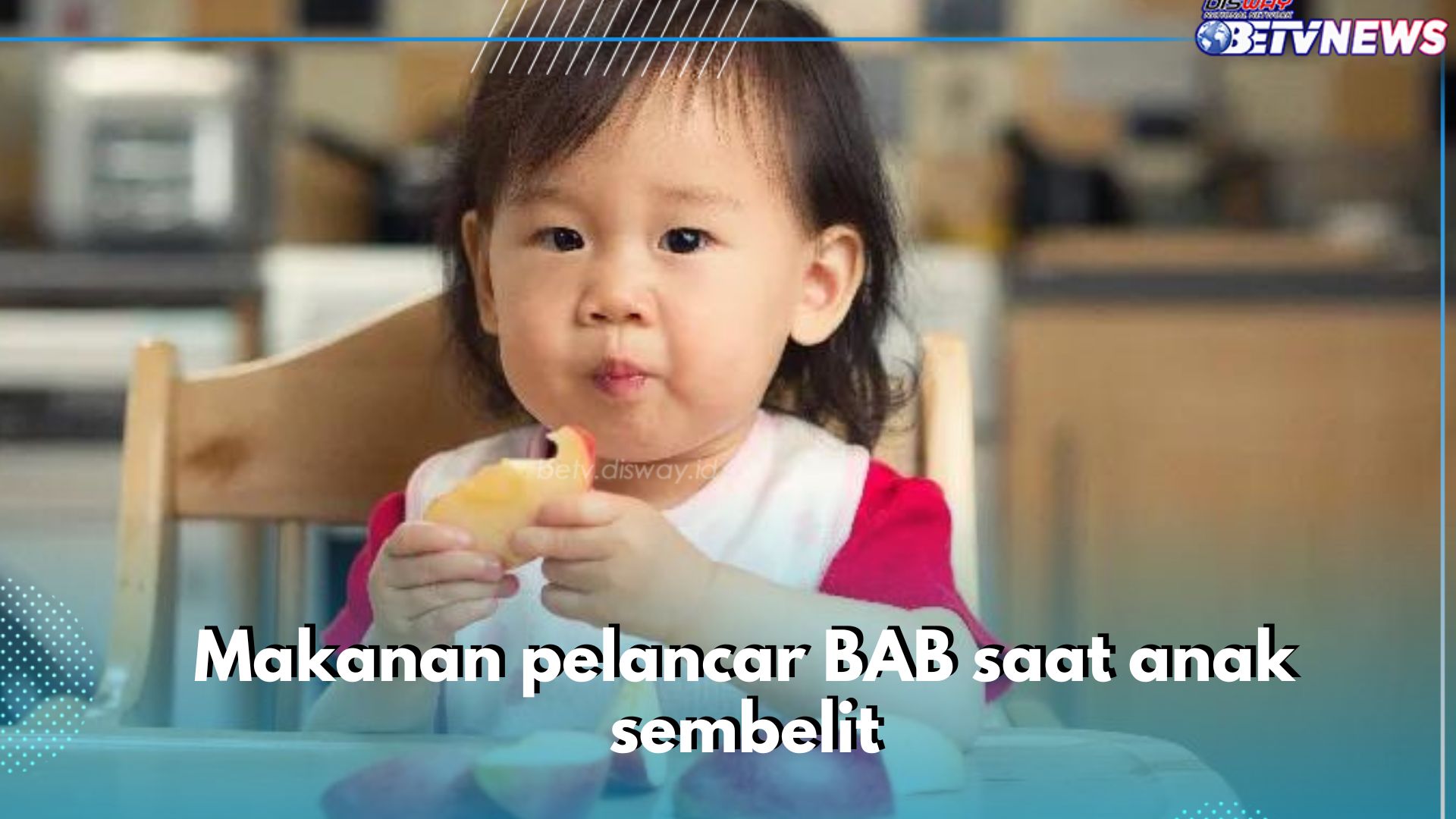 Efektif Lancarkan BAB, Ini 7 Makanan yang Baik Dikonsumsi Anak saat Sembelit