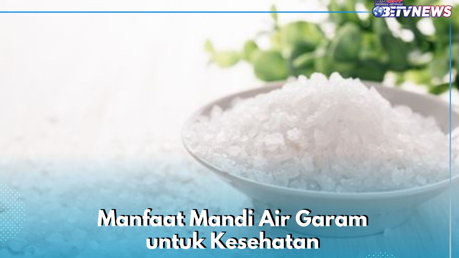 Ampuh Bikin Tidur Lebih Nyenyak, Cukup Mandi Air Garam Secara Rutin, Cek Manfaat Lengkapnya di Sini