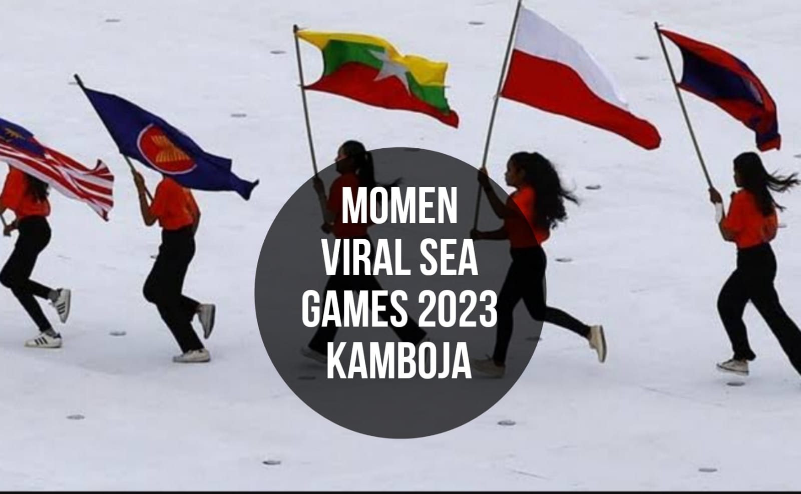 Momen Viral SEA Games 2023 di Kamboja, dari Kursi Kondangan hingga Bendera Terbalik