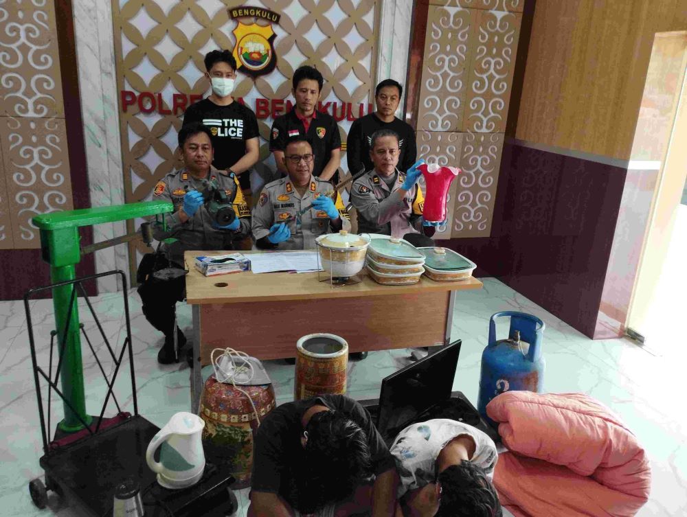 Berusia 13-18 Tahun, Komplotan Spesialis Bobol Rumah Kosong di Bengkulu Ditangkap