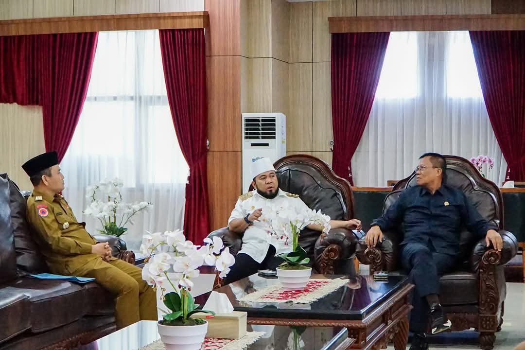 Gubernur Helmi Hasan dan Pimpinan Dewan Bahas Nasib THL Pemprov Bengkulu