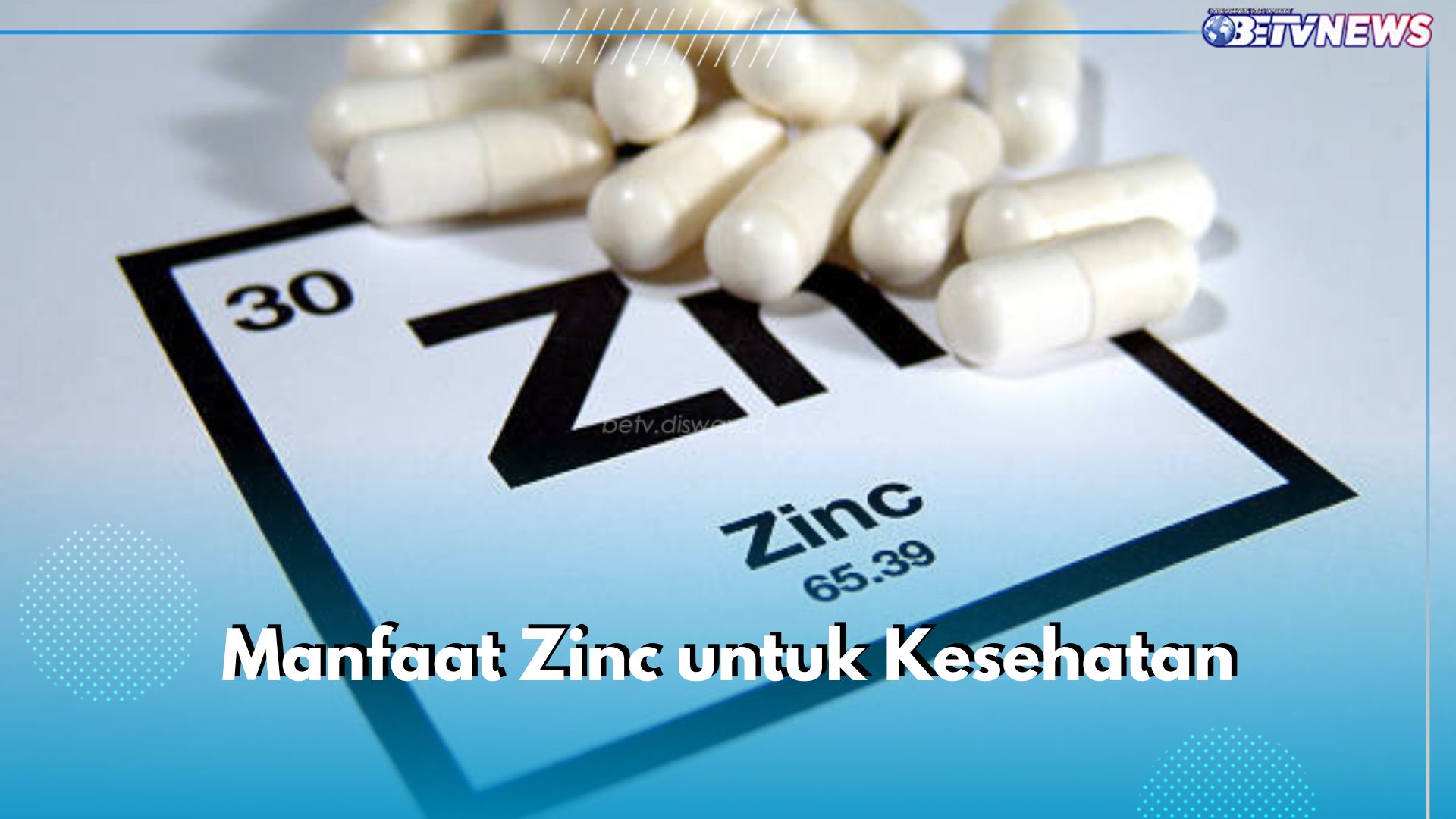 Tingkatkan Sistem Imun hingga Jaga Fungsi Otak, Ini 6 Manfaat Zinc untuk Kesehatan