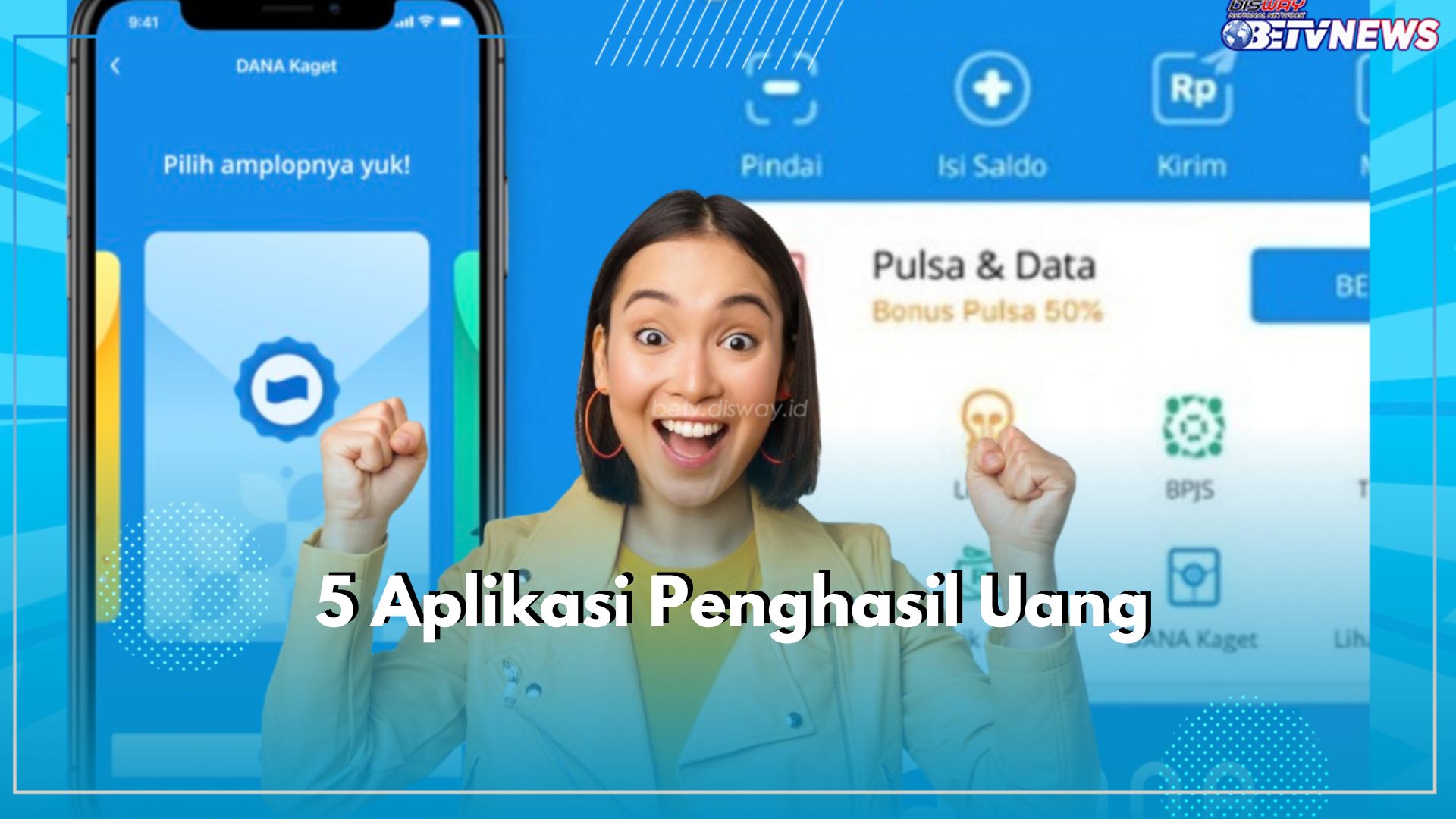 Butuh Cuan Tambahan? Yuk Klaim Saldo DANA Gratis Hari Ini dari 5 Aplikasi Penghasil Uang