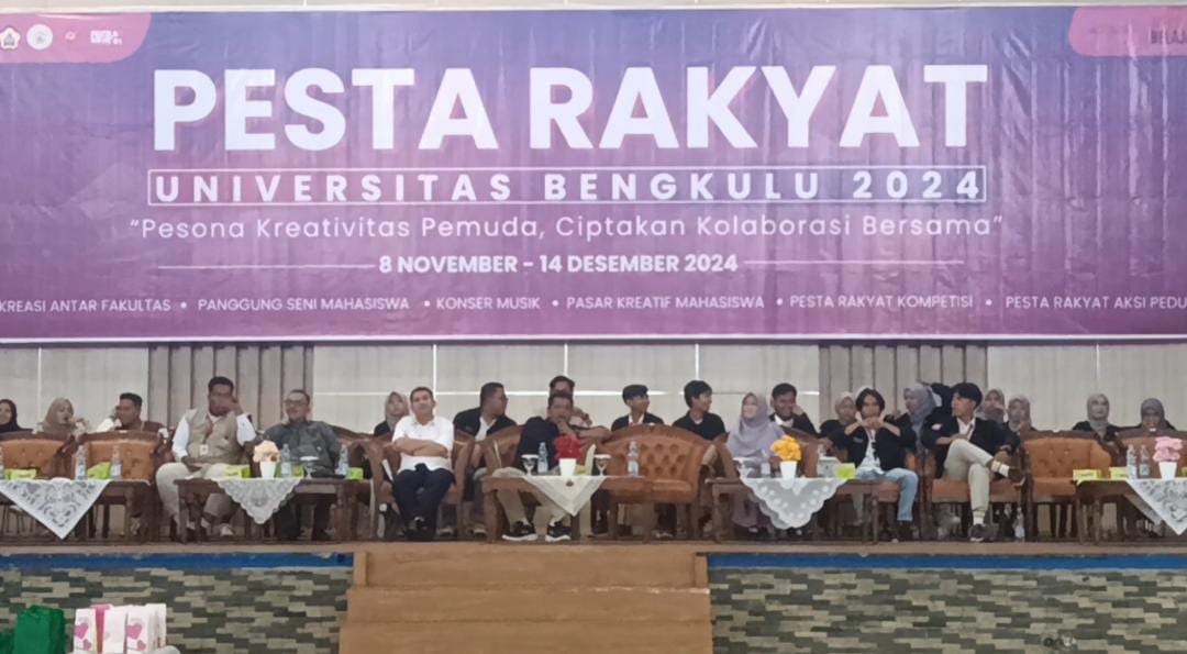 Idgitaf dan Nyoman Paul Akan Menggebrak Malam Puncak Pesta Rakyat Universitas Bengkulu 2024