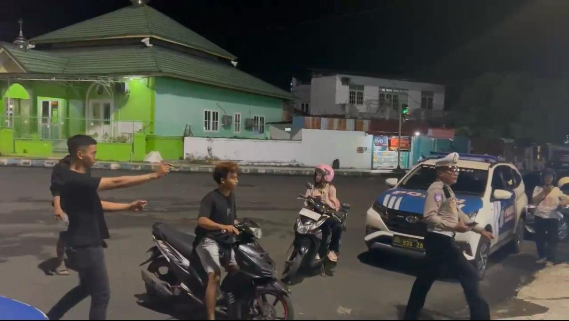 Gunakan Personel Berpakaian Preman, Polresta Bengkulu Amankan Puluhan Motor Berknalpot Brong