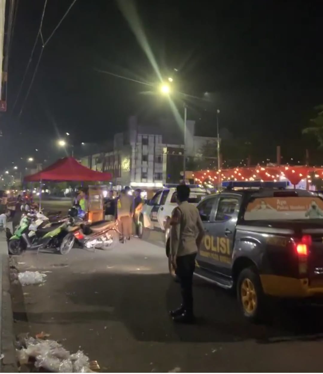 Terjadi Pembacokan di Jalan Soeprapto Kota Bengkulu Senin Malam, Terduga Pelaku Diamankan