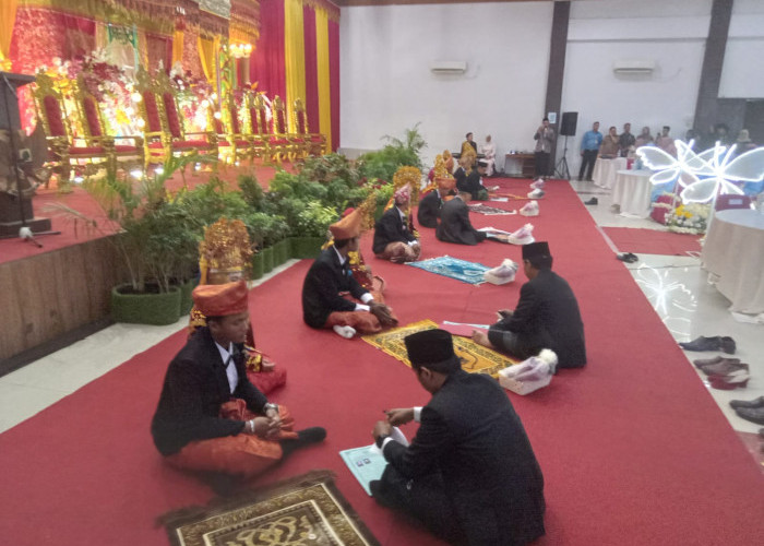 7 Pasangan Pengantin di Kota Bengkulu Ikuti Nikah Massal Pemkot