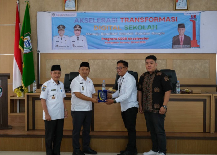 Gandeng Google Indonesia, Pemkab Seluma Percepat Transformasi Digital di Sekolah