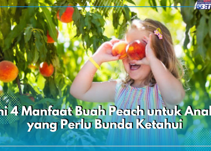 Aman Dikonsumsi Si Kecil, Ini 4 Manfaat Buah Peach untuk Anak yang Perlu Bunda Ketahui