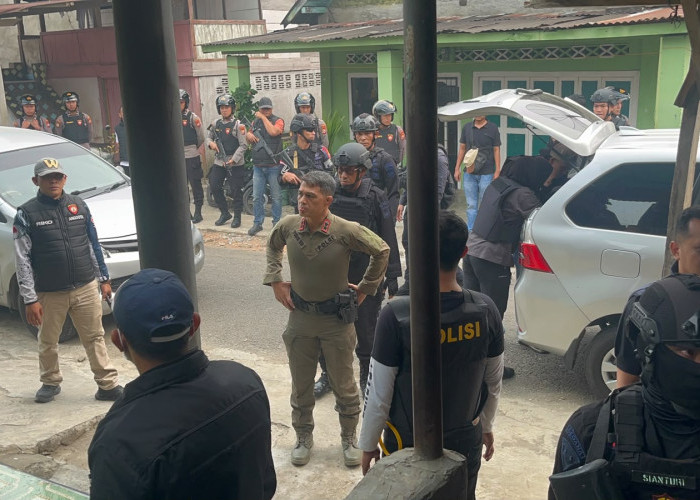 Kapolda Bengkulu Turun Gunung Gerebek Kampung Jeruk, Markas Narkoba di Rejang Lebong Dibongkar