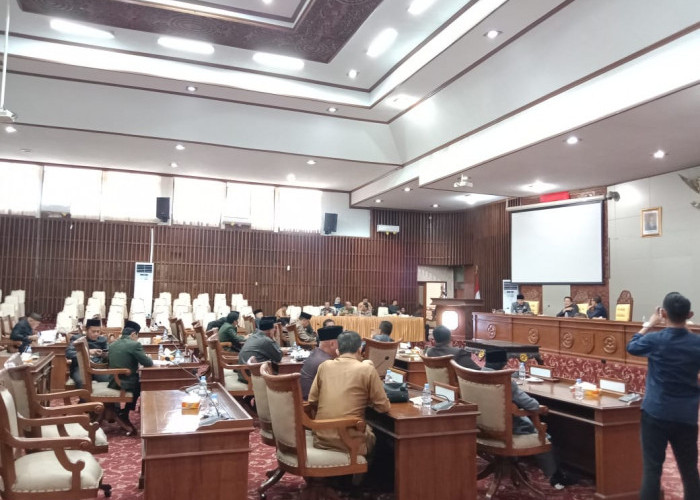 Rapat Paripurna DPRD Provinsi Bengkulu Hari Ini: Dua Raperda Ditunda