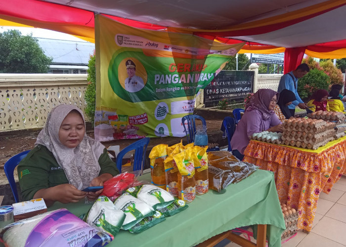 Stok Bahan Pokok di Provinsi Bengkulu Aman Menjelang Natal dan Tahun Baru