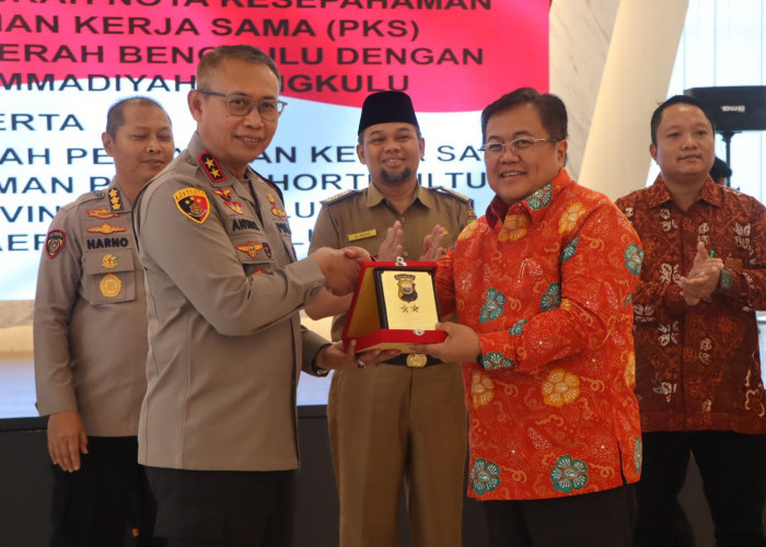 Polda Bengkulu Jalin Kerjasama dengan Universitas Muhammadiyah dan DTPHP Provinsi Bengkulu