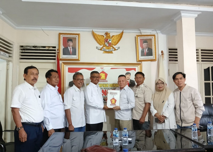 Jajaki Peluang Cagub dan Cawagub Bengkulu, Sukatno Ikut Penjaringan Partai Gerindra