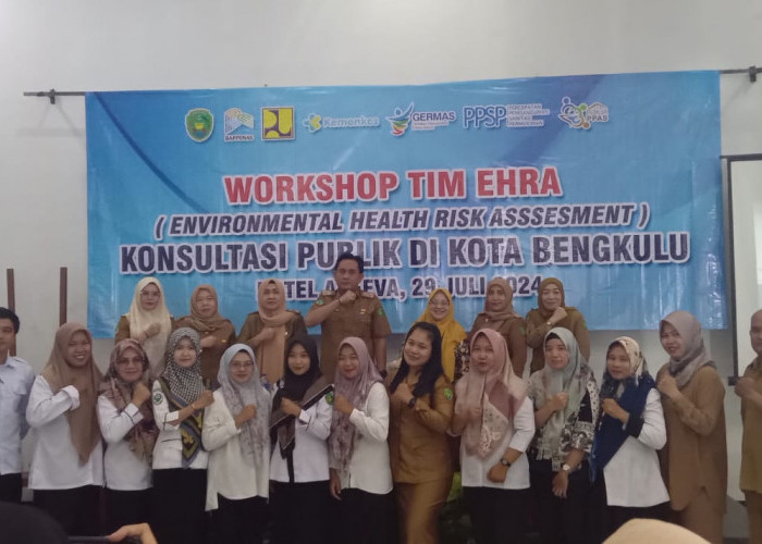 Tingkatkan Sanitasi Lingkungan, Dinkes Kota Bengkulu Gelar Workshop Tim EHRA 