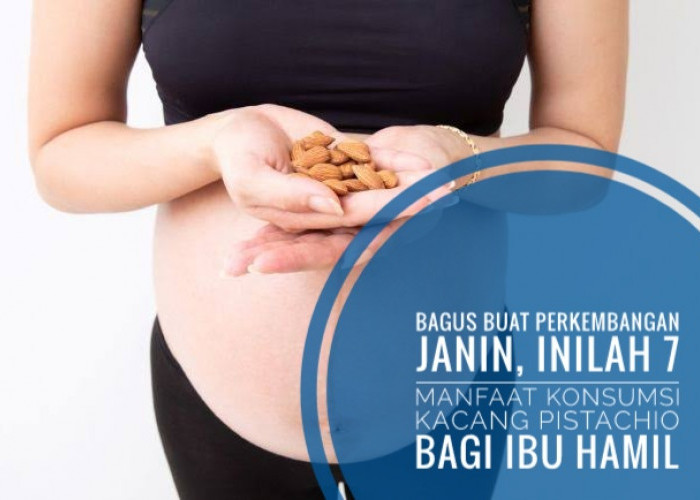 Bagus Buat Perkembangan Janin, Inilah 7 Manfaat Konsumsi Kacang Pistachio bagi Ibu Hamil