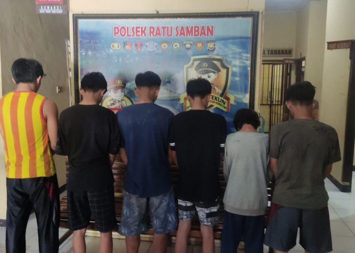 Maling Kabel di Rumah Kosong, 6 Remaja di Kota Bengkulu Diringkus