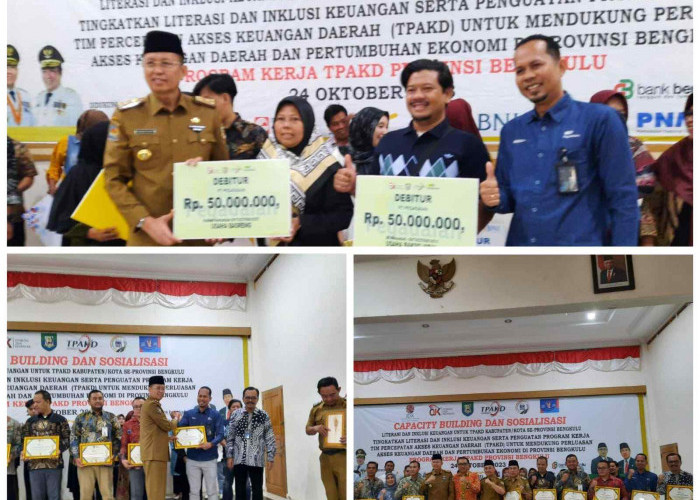 Pegadaian Bengkulu Raih Penghargaan, Partisipasi Aktif Dukung Program TPKAD
