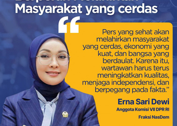 Momentum HPN 2026, Erna Sari Dewi: Pers yang Sehat Melahirkan Masyarakat yang Cerdas 