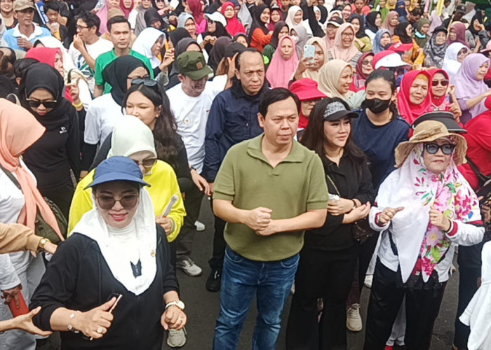 Ketua DPD RI Sultan B. Najamudin Gelar Fun Walk Green Democracy di Bengkulu