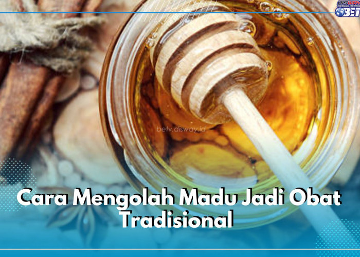 Begini 5 Cara Mengolah Madu Jadi Obat Tradisional, Khasiatnya Ampuh Mengatasi Radang Hingga Batuk