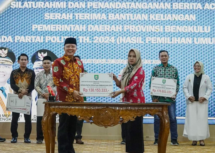 11 Parpol di DPRD Provinsi Bengkulu Dapat Banpol Rp2 Miliar, Berikut Rinciannya