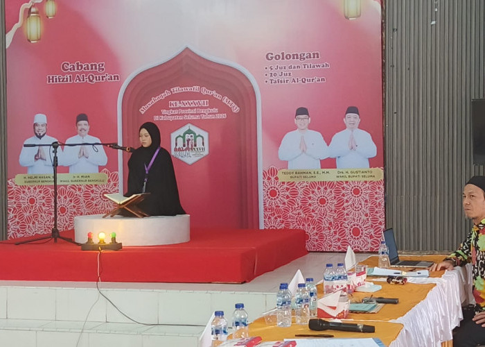 Kafilah Seluma Targetkan Juara Umum MTQ Tingkat Provinsi, Sukses Amankan Emas dari Cabang MFQ