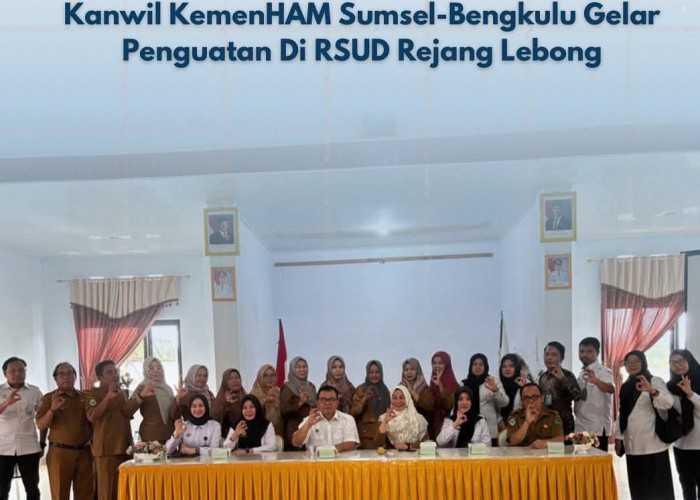 Kanwil KemenHAM Sumsel-Bengkulu Perkuat Pemahaman HAM Tenaga Kesehatan di RSUD Rejang Lebong