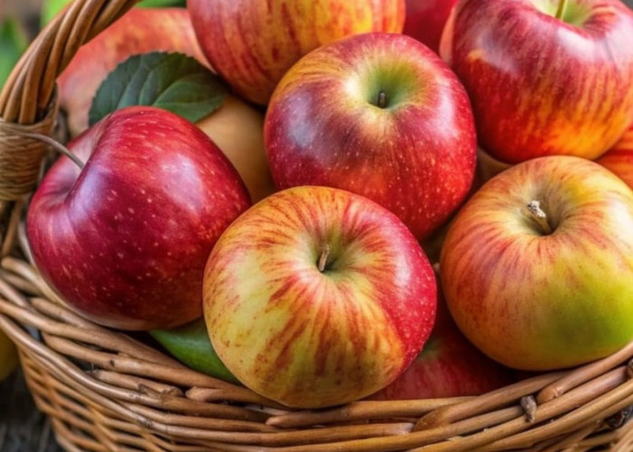 Kaya Serat, Cek 8 Fakta Menarik tentang Buah Apel di Sini