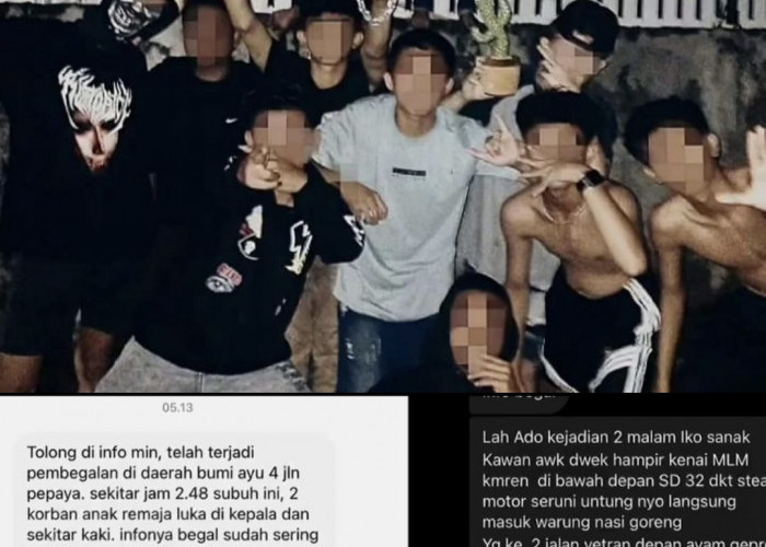 Ini Dia 14 Pelaku Begal yang Viral di Kota Bengkulu, Alhamdulillah Sudah Ditangkap!
