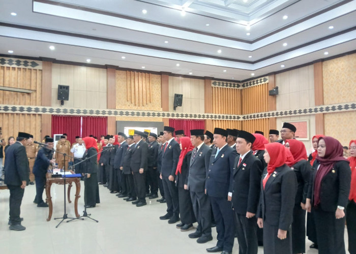 Wagub Mian Lantik 54 Pejabat, Garansi Proses Bersih Tanpa Mahar, Berikut Daftarnya