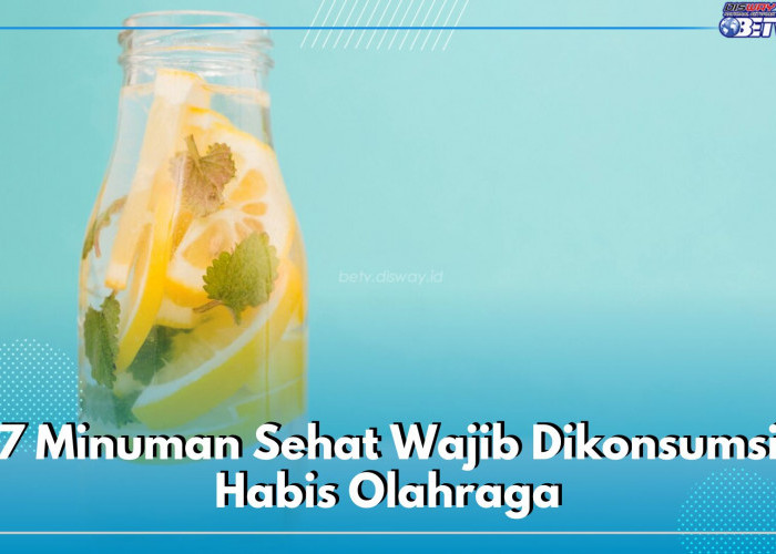 7 Minuman Sehat Wajib Dikonsumsi Habis Olahraga, Salah Satunya Infused Water