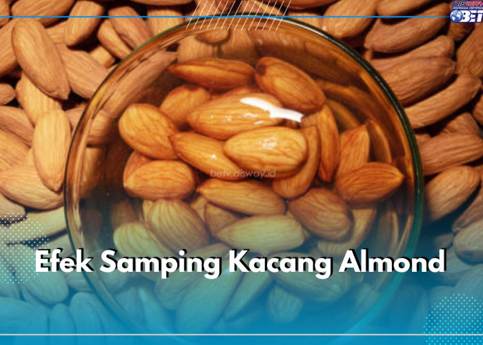 Punya Riwayat Alergi? Jangan Berlebihan, Ini 8 Efek Samping Mengonsumsi Kacang Almond Bagi Kesehatan