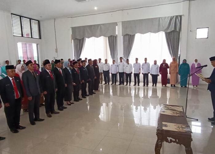 Daftar Lengkap 10 Pejabat Eselon II Bengkulu Tengah yang Baru Saja Dilantik Bupati