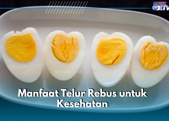 7 Manfaat Telur Rebus untuk Kesehatan, Tingkatkan Kekuatan Otot Salah Satunya