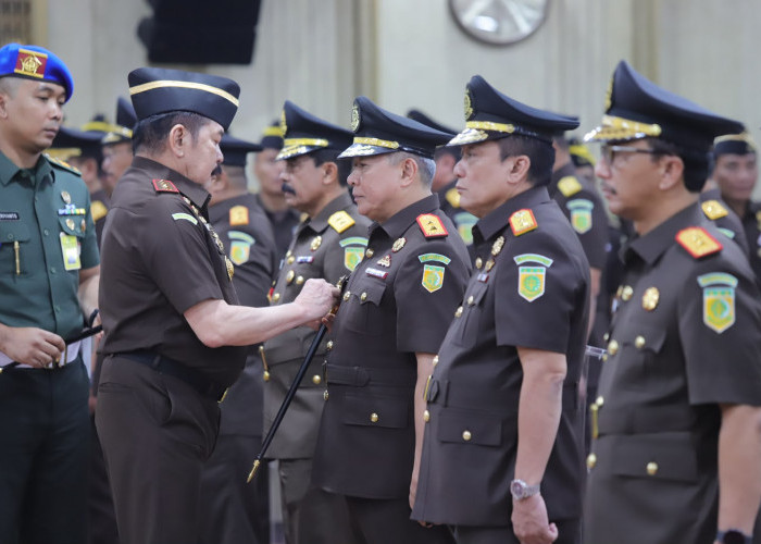 34 Pejabat Dilantik Jaksa Agung, Anton Delianto Kini Resmi Nahkodai Kejati Bengkulu