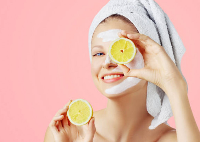 Ini Dia 5 Cara Bikin Wajah Glowing Pakai Jeruk Lemon, Solusi Cepat Kulit Bebas Noda