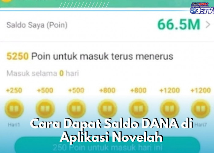 Saldo Cair di Aplikasi Novelah, Cari dan Kumpulkan Koin dengan Cara Ini