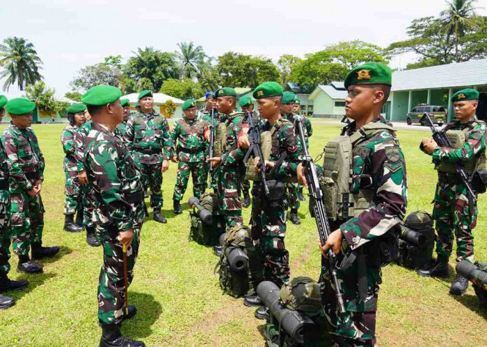 33 Prajurit TNI Diterjunkan Amankan Pulau Terluar Enggano