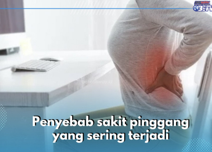 Gaya Hidup Tak Sehat Sebabkan Sakit Pinggang, Cek 7 Penyebab Lainnya di Sini