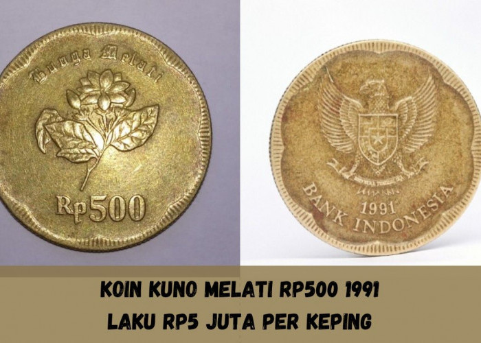 Koin Kuno Melati Rp500 1992 Masih Diburu dan Laku Rp5 Juta Per Keping, Cek Cara Jualnya Di Sini